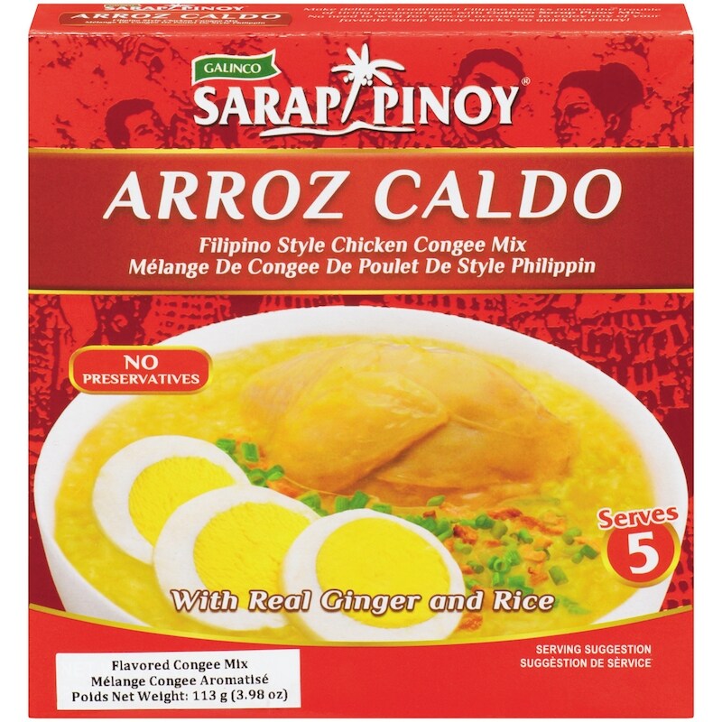 Filipino Style Chicken Congee Mix Arroz Caldo