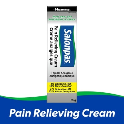 SalonPas Pain Relieving Cream 85 g, $27.05/100g