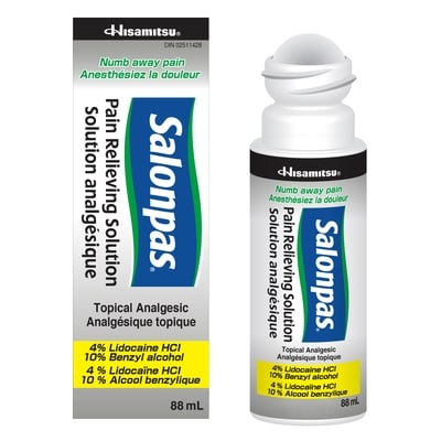 SalonPas Pain Relieving Solution 88 ml, $24.99/100ml