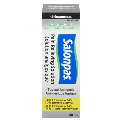 SalonPas Pain Relieving Solution 88 ml, $26.13/100ml