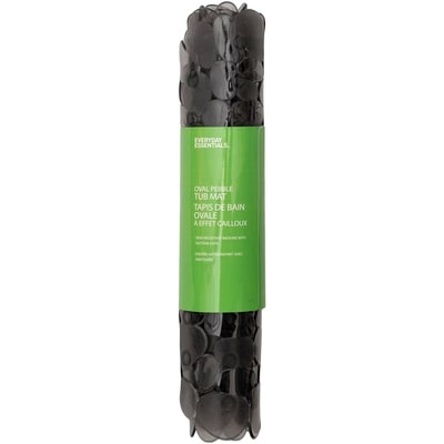 Everyday Essentials Tub Mat, Oval Pebble. Smoke 1 ea, $10.00/1ea