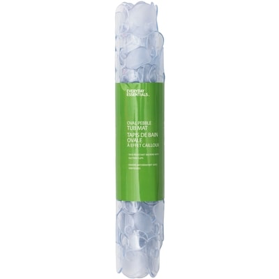 Everyday Essentials Tub Mat, Oval Pebble 1 ea, $10.00/1ea