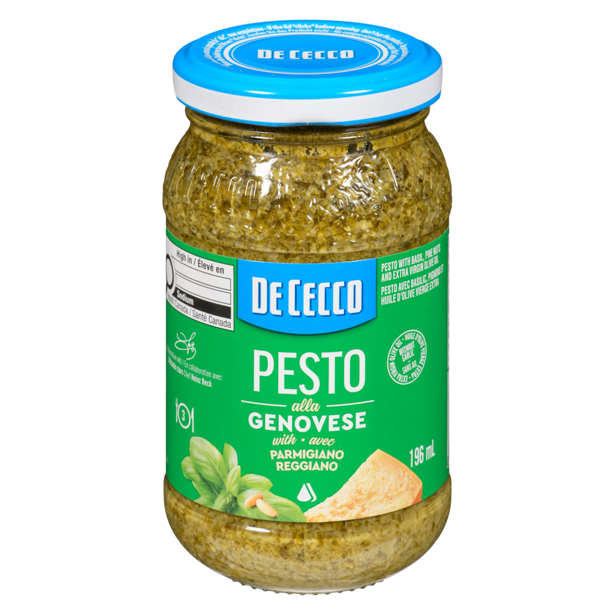 De Cecco Pesto with Basil, Pine Nuts and Extra Virgin Olive Oil