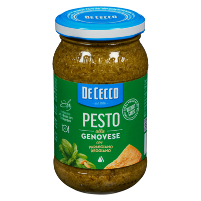 De Cecco Pesto avec basilic, pignons et huile d'olive vierge extra 190 g, 2,89 $/100g