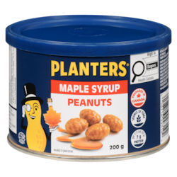 Planters Maple Syrup Peanuts 200 g, $2.00/100g