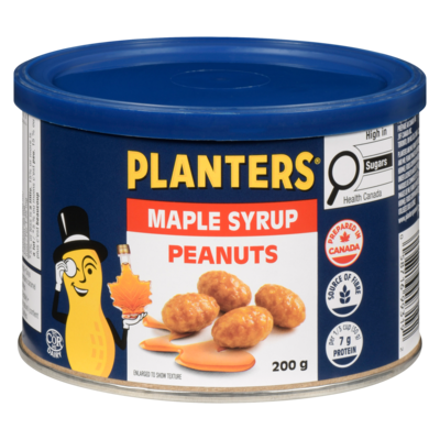 Planters Maple Syrup Peanuts 200 g, $2.25/100g