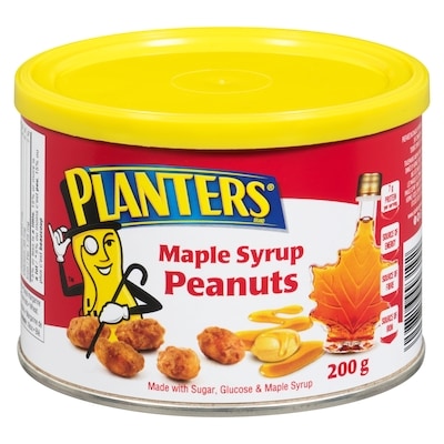 Planters Maple Syrup Peanuts 200 g, $2.50/100g