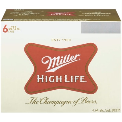Miller Beer (ID required at pick-up) 6x473.0 ml, $2.90/100ml
