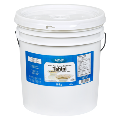 Tamam Pâte de sésame 100% pure tahini 18 kg, 0,63 $/100g