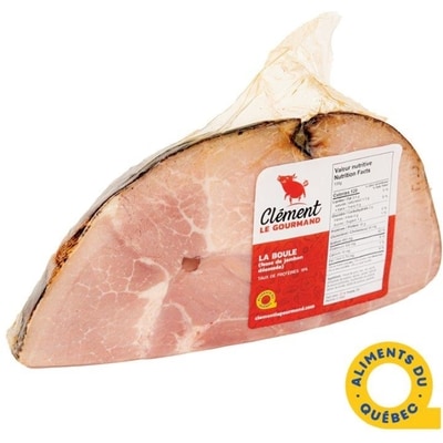 Clement le Gourmand La Boule, fesse de jambon désossé 27,54 $/1kg 12,50 $/1lb