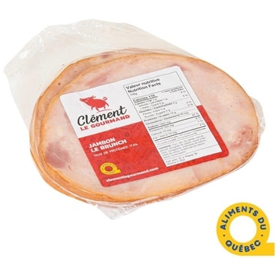 Clement le Gourmand Jambon le Brunch, Toupie Traditionnel 27,54 $/1kg 12,50 $/1lb