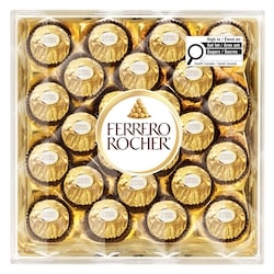 Ferrero Rocher Fine Hazelnut Chocolates, 24-Piece Gift Box 300 g, $6.33/100g