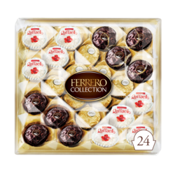 FERRERO ROCHER COLLECTION Fine Assorted Chocolate Gift Box, 24 Confections 259 g, $7.33/100g