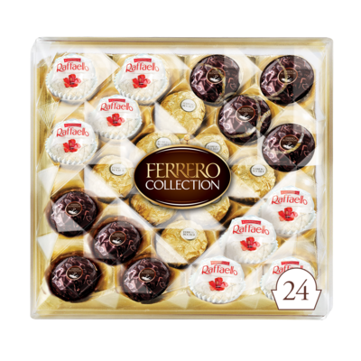 FERRERO ROCHER COLLECTION Fine Assorted Chocolate Gift Box, 24 Confections 259 g, $7.33/100g