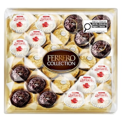Ferrero Rocher COLLECTION Assortiment de confiseries au chocolat et à la noix de coco, boîte-cadeau de 24 confiseries 259 g, 7,34 $/100g