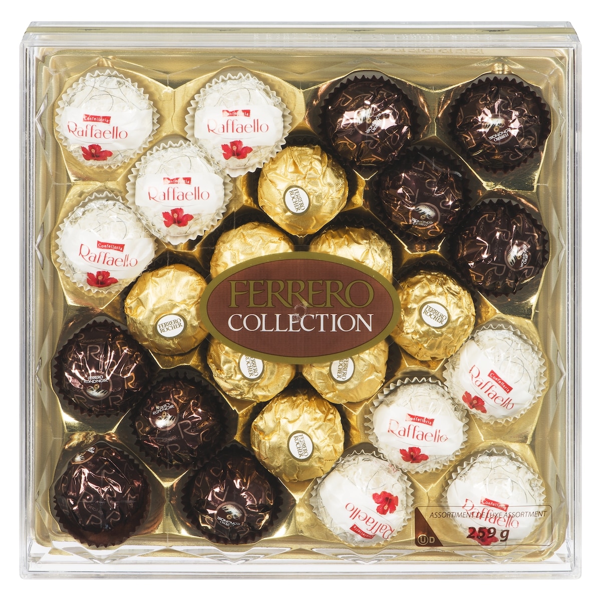 FERRERO ROCHER Boîte-cadeau de fins chocolat et aux noisettes, 24 chocolats 259 g, 7,33 $/100g