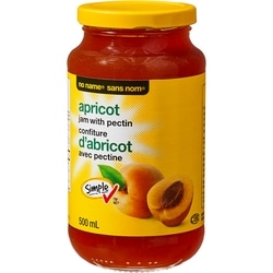 Sans Nom Confiture d’abricot avec pectine 500 ml, 0,90 $/100ml