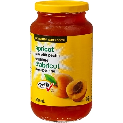 Sans Nom Confiture d’abricot avec pectine 500 ml, 0,90 $/100ml