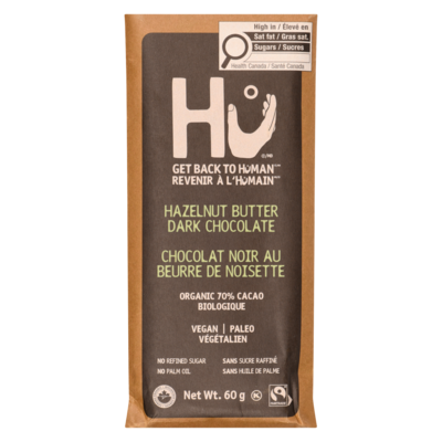 HU Hazelnut Butter Dark Chocolate 60 g, $14.98/100g