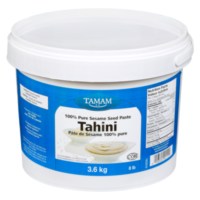 Tamam 100% Pure Sesame Seed Paste Tahini 3.62 kg, $0.72/100g