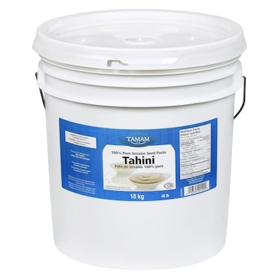 Tamam 100% Pure Sesame Seed Paste Tahini 3.62 kg, $0.73/100g