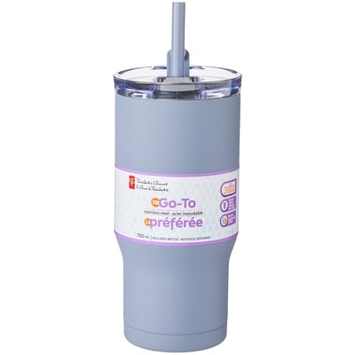 President's Choice The Go-To Bottle - Grey - 700 mL/24 oz 1 ea, $17.00/1ea