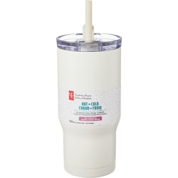 le Choix du Président Gobelet de voyage en acier inoxydable, 24 oz, crème 1 ea, 17,00 $/1ch