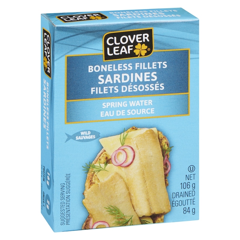 Sardines Boneless Fillets Spring Water