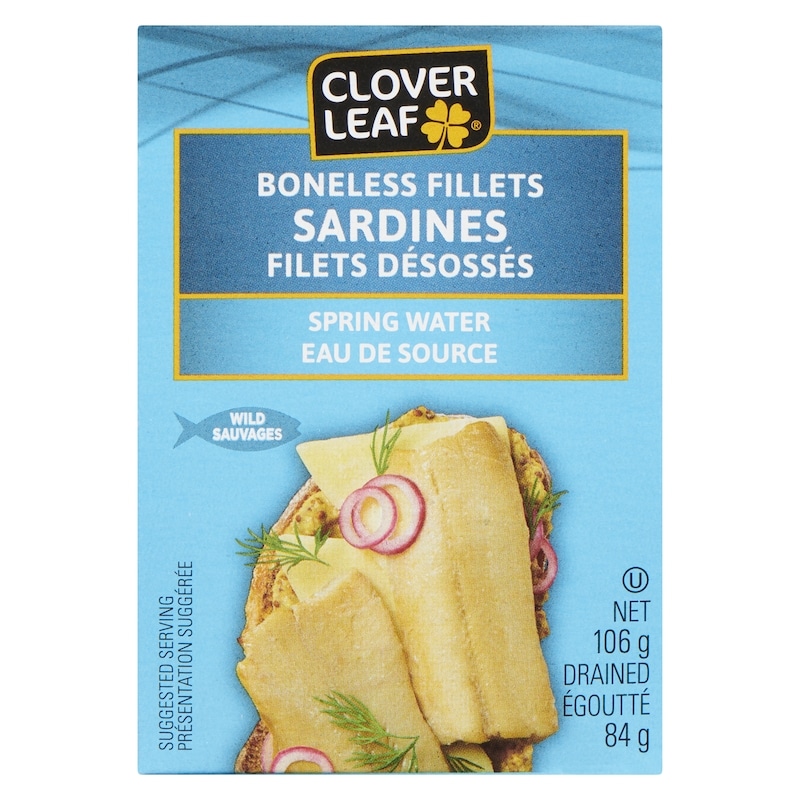 Sardines Boneless Fillets Spring Water