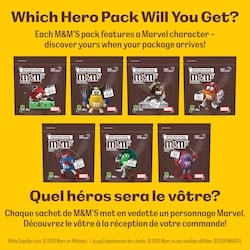 M&M's Marvel Limited Edition, Milk Chocolate Candies, Pantry Size