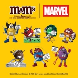 アメコミ M&M's Sweet Shop M&M's Marvel Limited Edition, Milk Chocolate Candies, Pantry Size