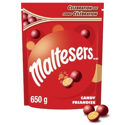 Maltesers Milk Chocolate Candy Bites, Sharing Bag 650 g, $2.69/100g
