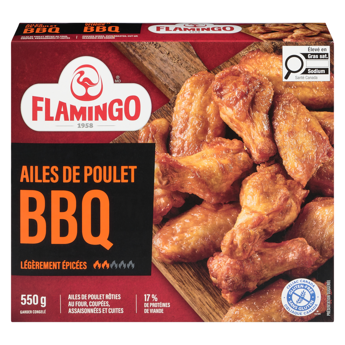 Ailes de poulet bbq