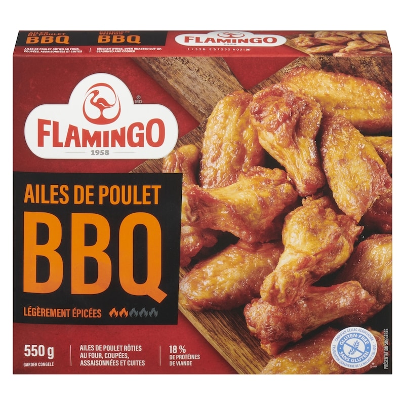 Ailes de poulet BBQ Flamingo