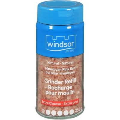 Windsor Recharge pour moulin sel rose himalayen extra gros 255 g, 2,74 $/100g