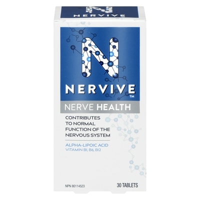 Nervive Nerve Health Supplement, 30 Tablets 30 ea, $1.00/1ea