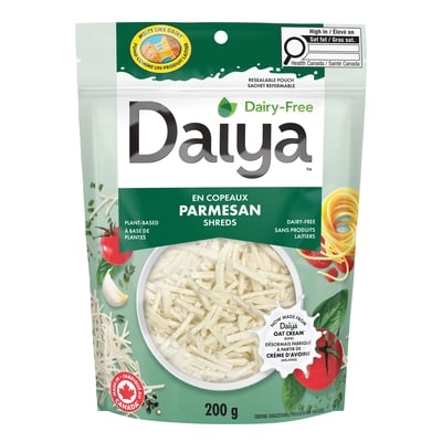 Daiya Dairy Free Parmesan Cheese Shreds 200 g, $3.25/100g
