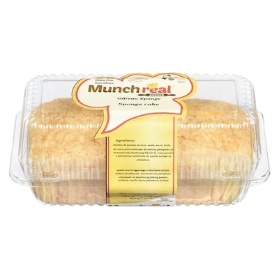 Munch Real Gâteau eponge 397 g, 3,52 $/100g