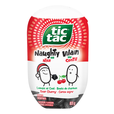 Tic Tac Mints, Sour Cherry, Holiday 2025 Edition, 170 pills 83 g, $5.41/100g