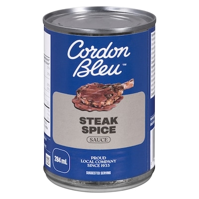 Cordon Bleu Sauce Steak Spice 284 ml, $1.23/100ml