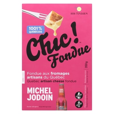 null Chic! Quebec Artisan Cheese Fondue Cider Michel Jodoin 350 g, $6.28/100g
