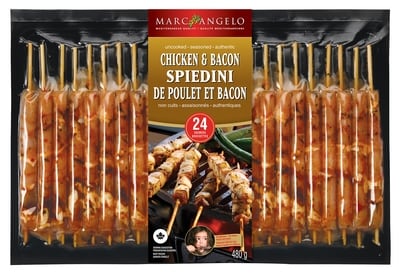 Marcangelo Chicken & Bacon Spiedini 480 g, $3.75/100g