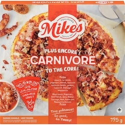 Mikes Pizza carnivore 795 g, 1,45 $/100g