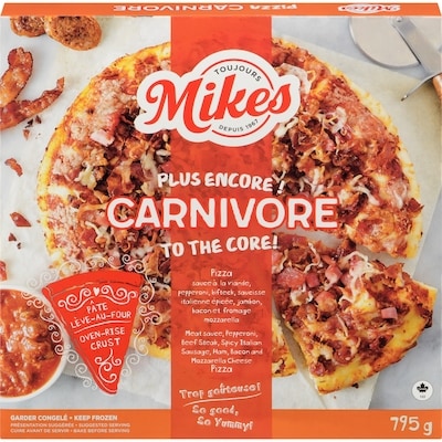 Mikes Pizza carnivore 795 g, 1,45 $/100g