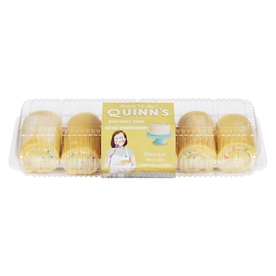 Baxters Swiss Rolls Birthday Cake 6x67.0 g, $1.74/100g