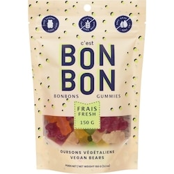 Bon Bon Vegan Bears 150 g, $3.67/100g
