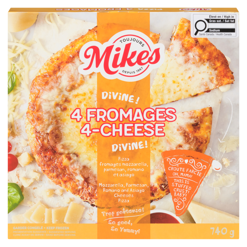 Mikes Pizza 4-Cheese - 740 g | Provigo