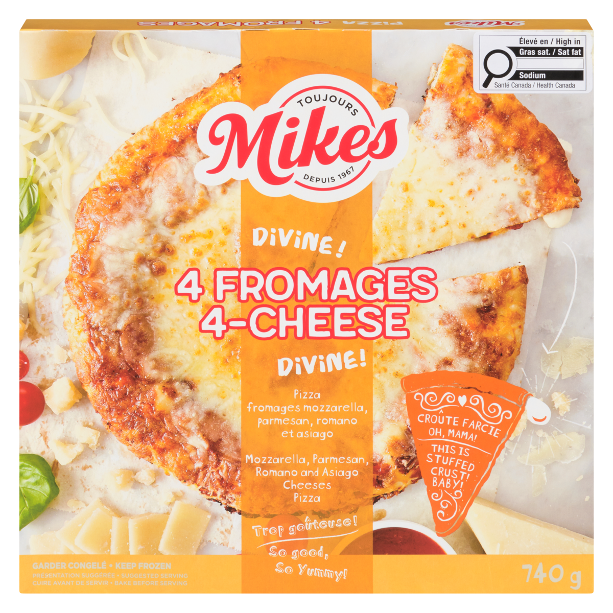 4 Cheese pizza