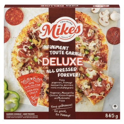 Mikes Pizza Deluxe 845 g, $1.42/100g