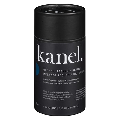 Kanel Organic TaquerĂa Blend 85 g, $14.11/100g